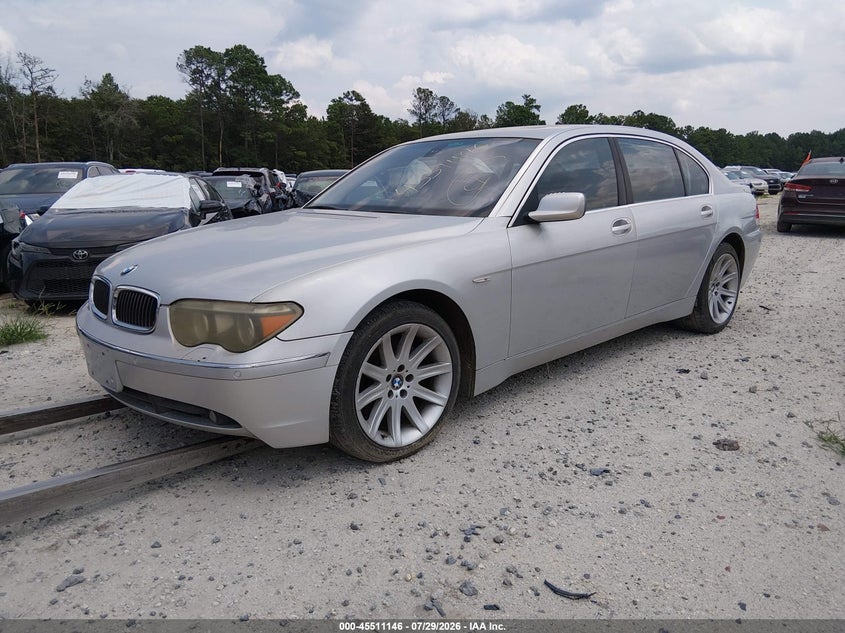 2005 BMW 745LI auction photo 2
