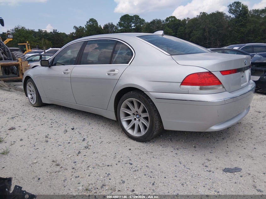 2005 BMW 745LI auction photo 3