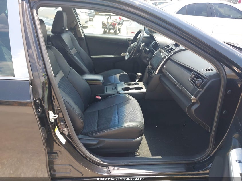 2012 TOYOTA CAMRY auction photo 5