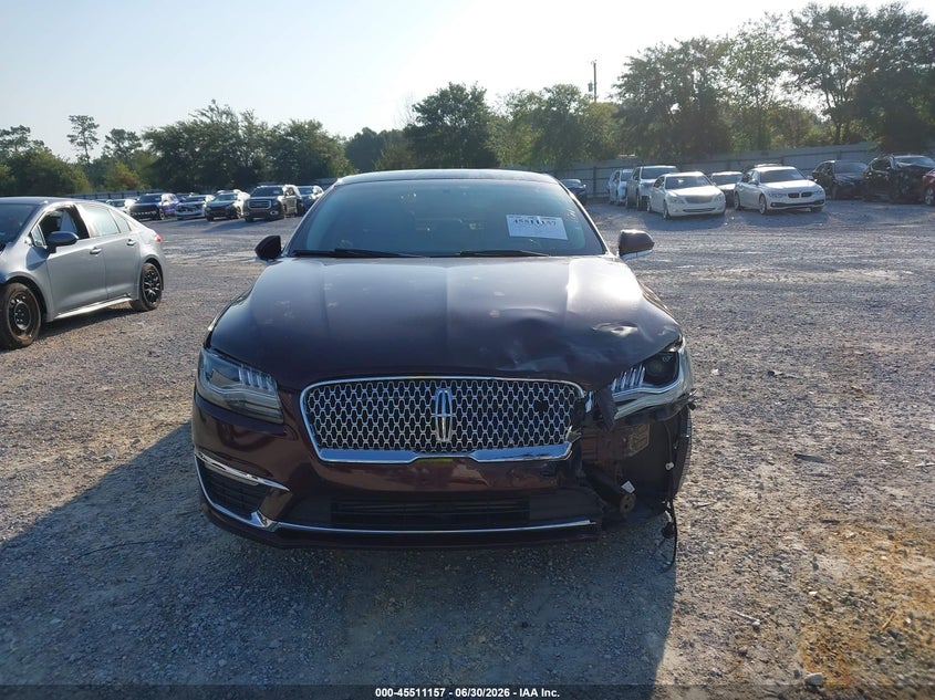 2017 Lincoln Mkz Select VIN: 3LN6L5C90HR603014 Lot: 45511157