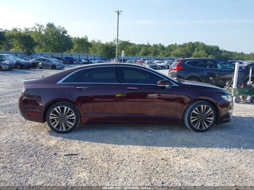 2017 Lincoln Mkz Select VIN: 3LN6L5C90HR603014 Lot: 45511157