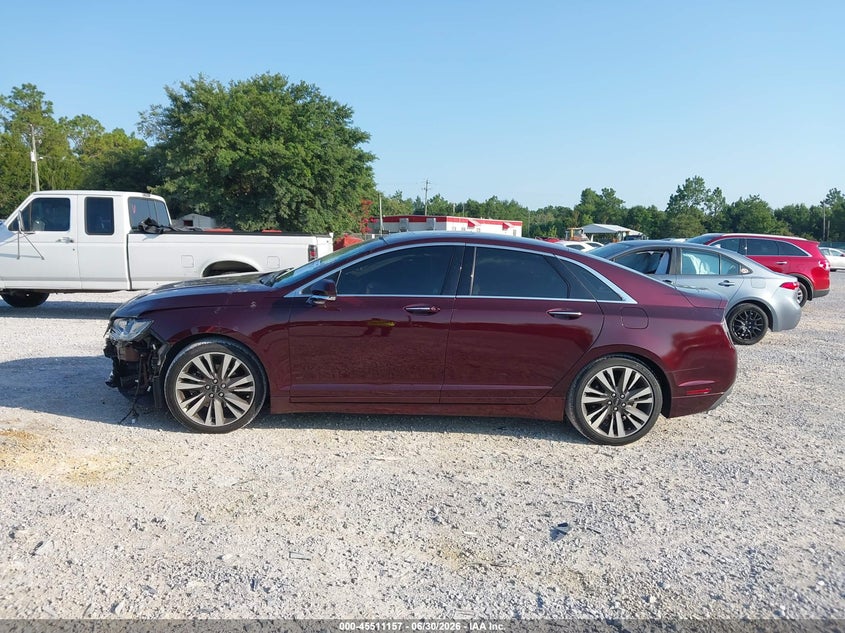 2017 Lincoln Mkz Select VIN: 3LN6L5C90HR603014 Lot: 45511157