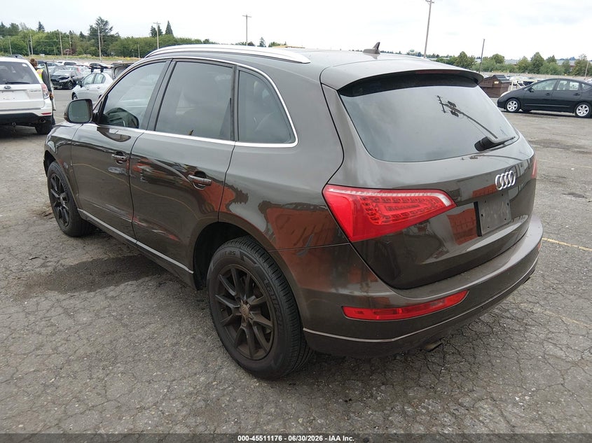 Vin: wa1lfbfp9ca051890, lot: 46009392, audi q5 2.0t premium 20123