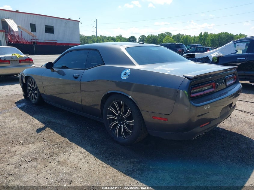 Vin: 2c3cdzag5fh821038, lot: 46009403, dodge challenger sxt 20153