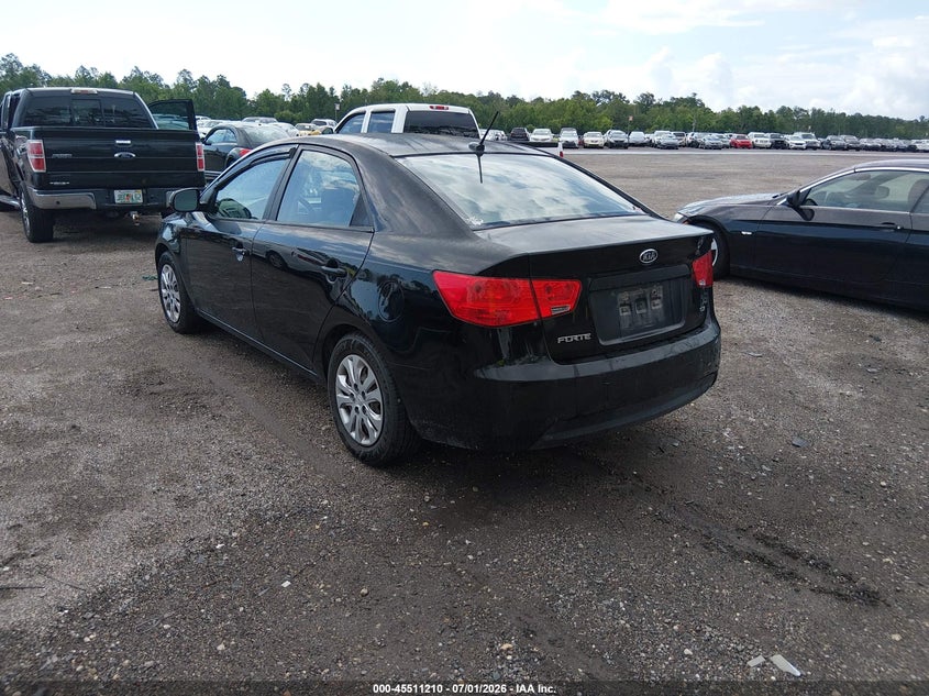 Vin: knafu4a20b5363262, lot: 46009426, kia forte ex 20113