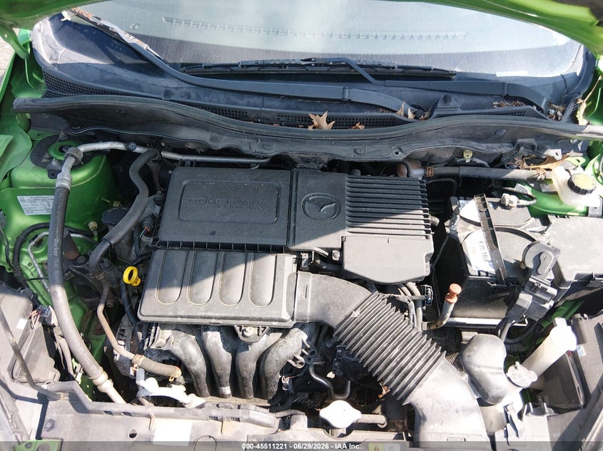 2012 MAZDA 2 HATCHBACK 1.5L I-4 DOHC, VVT, 100HP