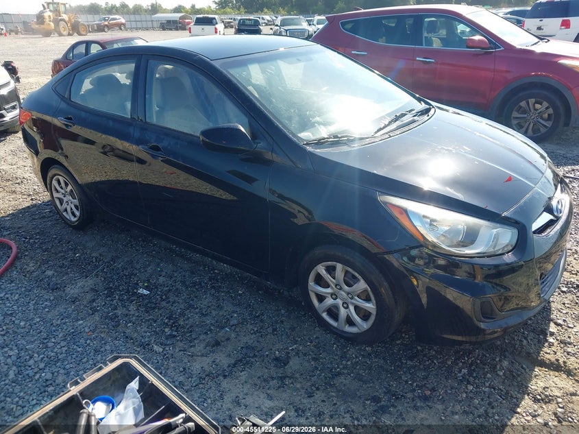 2012 Hyundai Accent Gls VIN: KMHCT4AE8CU054192 Lot: 45511225