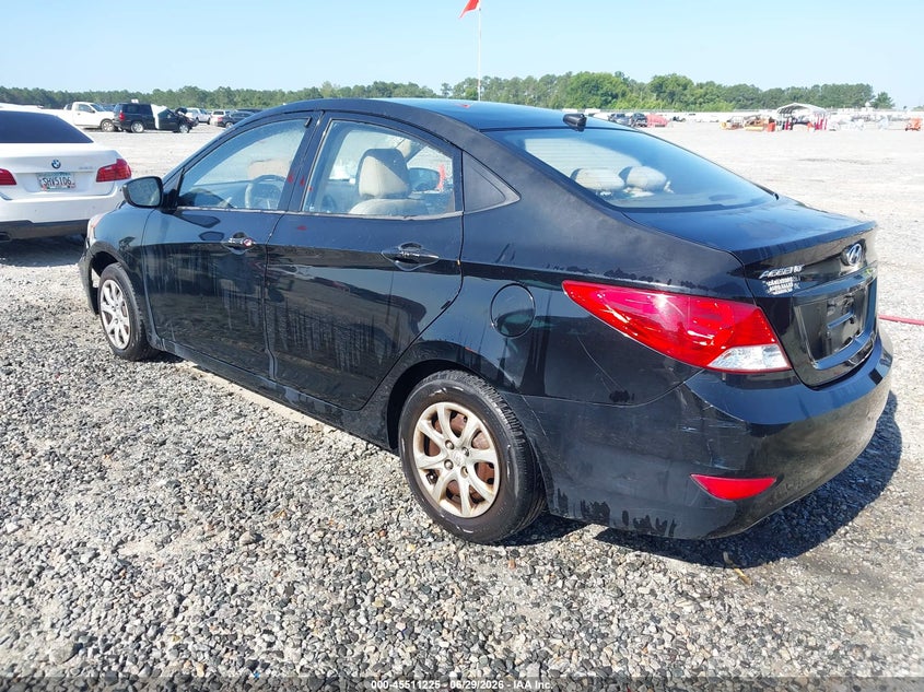 2012 Hyundai Accent Gls VIN: KMHCT4AE8CU054192 Lot: 45511225