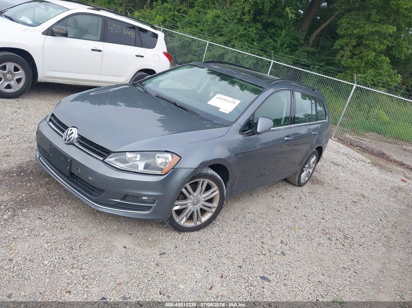 2015 VOLKSWAGEN GOLF SPORTWAGEN auction photo 2