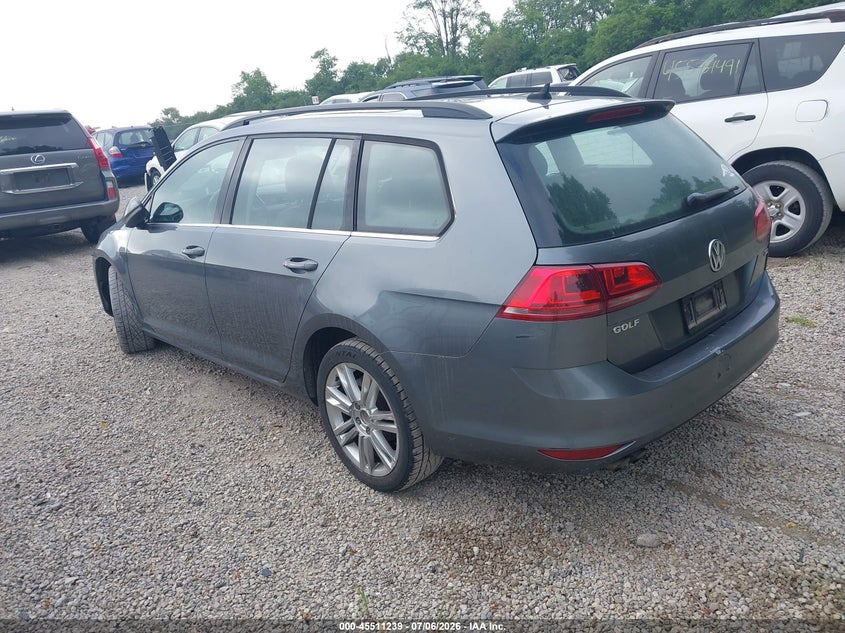 2015 VOLKSWAGEN GOLF SPORTWAGEN auction photo 3