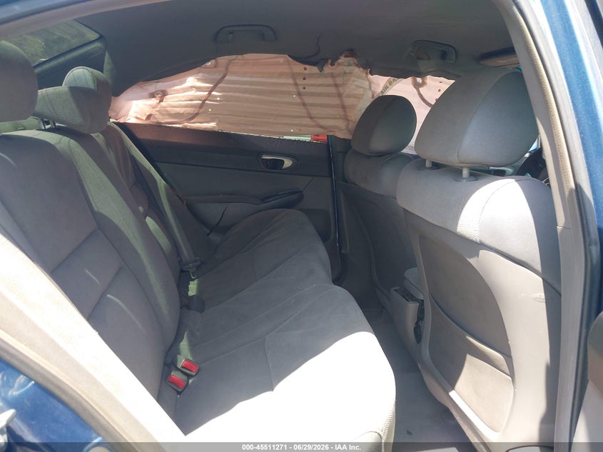 2007 HONDA CIVIC VIN 1HGFA16567L008615 nuotrauka 8