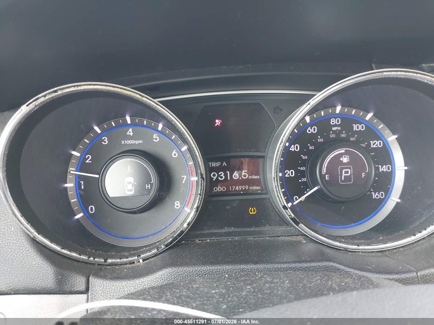 2014 HYUNDAI SONATA auction photo 7