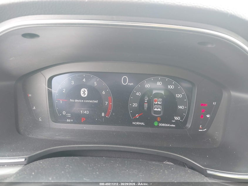 2025 Acura Integra A-Spec Technology VIN: 19UDE4H66SA020366 Lot: 45511312