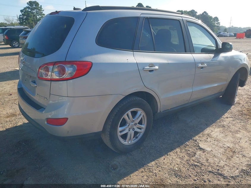2010 HYUNDAI SANTA FE SPORT UTILITY VEHICLE 2.4L I-4 DOHC, VVT, 175HP