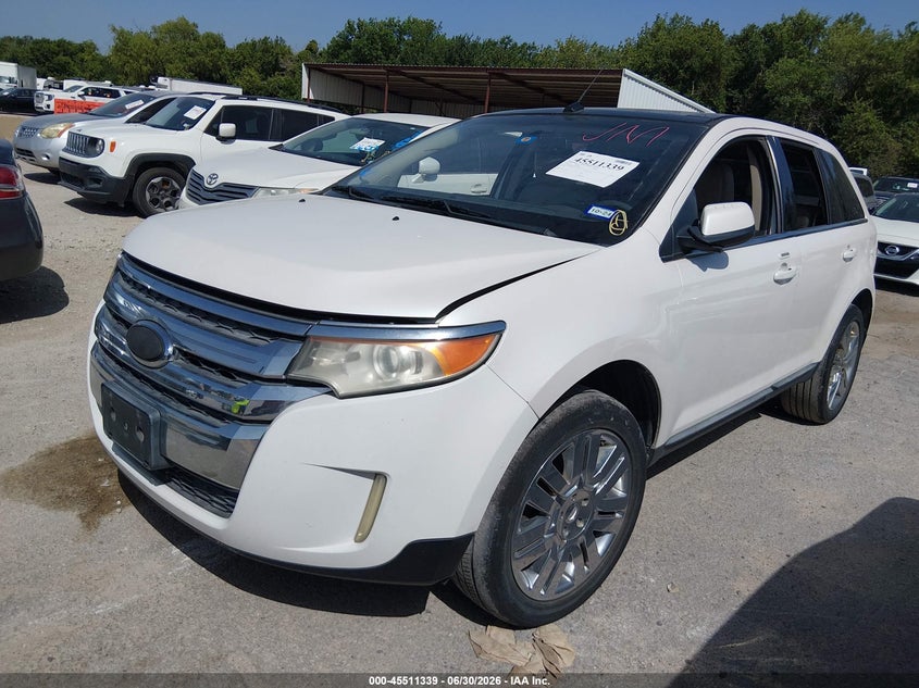 Vin: 2fmdk4kc7bbb20045, lot: 46009555, ford edge limited 20112