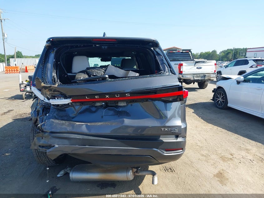 2026 LEXUS TX 350 auction photo 6