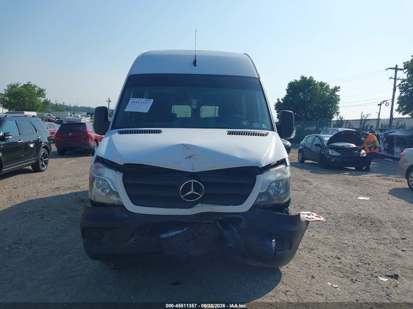 2016 Mercedes-Benz Sprinter 2500 High Roof VIN: 8BTPE8DD3GE130212 Lot: 45511357
