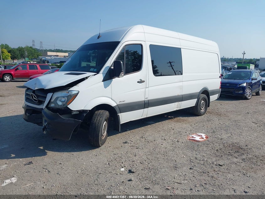 Vin: 8btpe8dd3ge130212, lot: 46009573, mercedes-benz sprinter 2500 high roof 20162