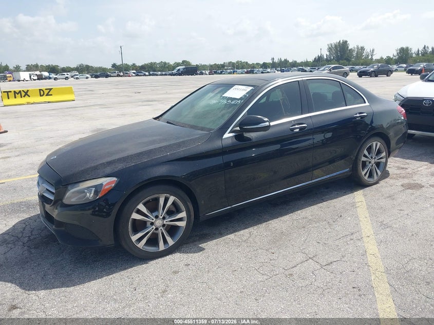 55SWF4KB8FU007253 2015 Mercedes-Benz C 300 4matic photo 1