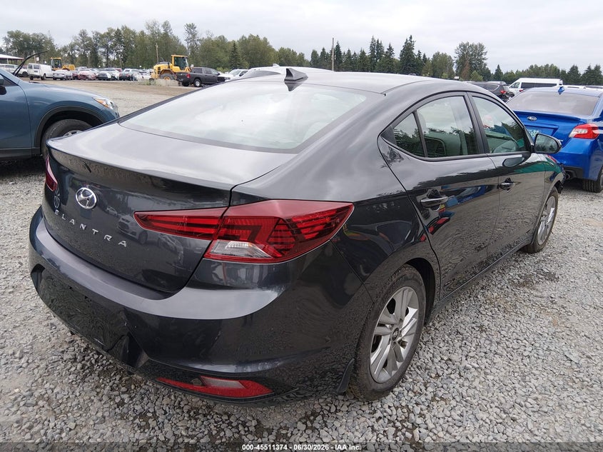 2020 HYUNDAI ELANTRA auction photo 4