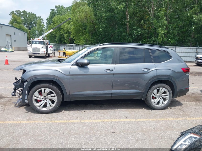 VOLKSWAGEN ATLAS 2021 VIN 1V2HR2CA9MC551796