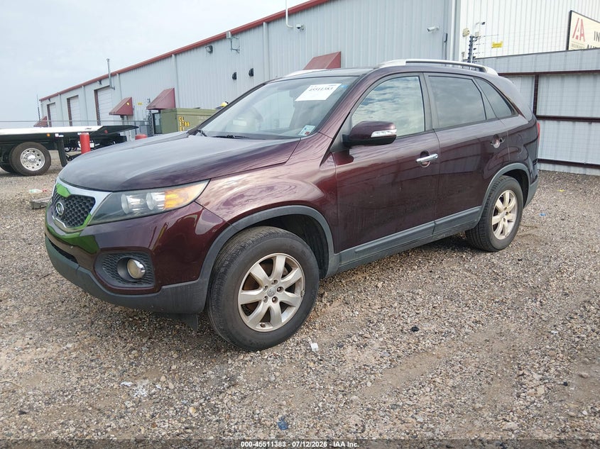 2012 Kia Sorento Lx 5XYKT3A67CG302033 photo 1