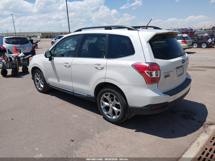 2015 SUBARU FORESTER auction photo 3