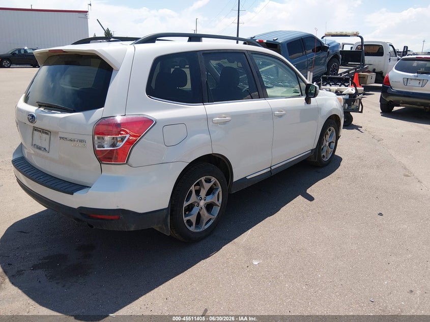 2015 SUBARU FORESTER auction photo 4
