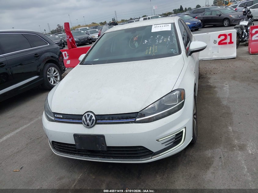 2019 Volkswagen E-Golf Se VIN: WVWKR7AU3KW902408 Lot: 45511419