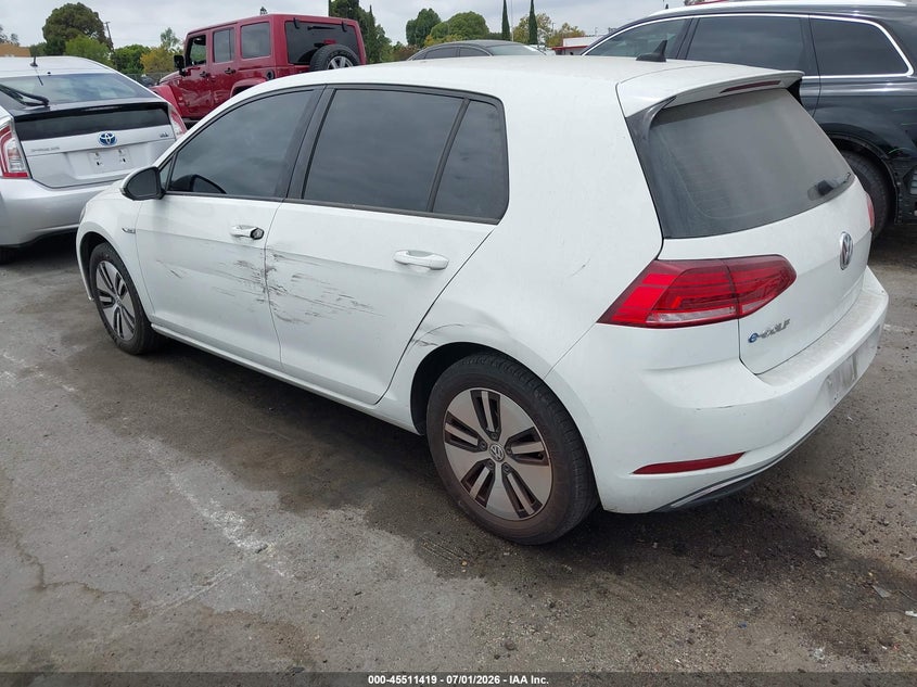 2019 VOLKSWAGEN E-GOLF auction photo 3