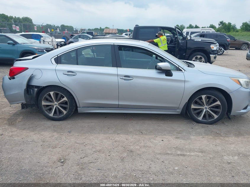 2016 Subaru Legacy 2.5I Limited VIN: 4S3BNAN61G3063436 Lot: 45511425