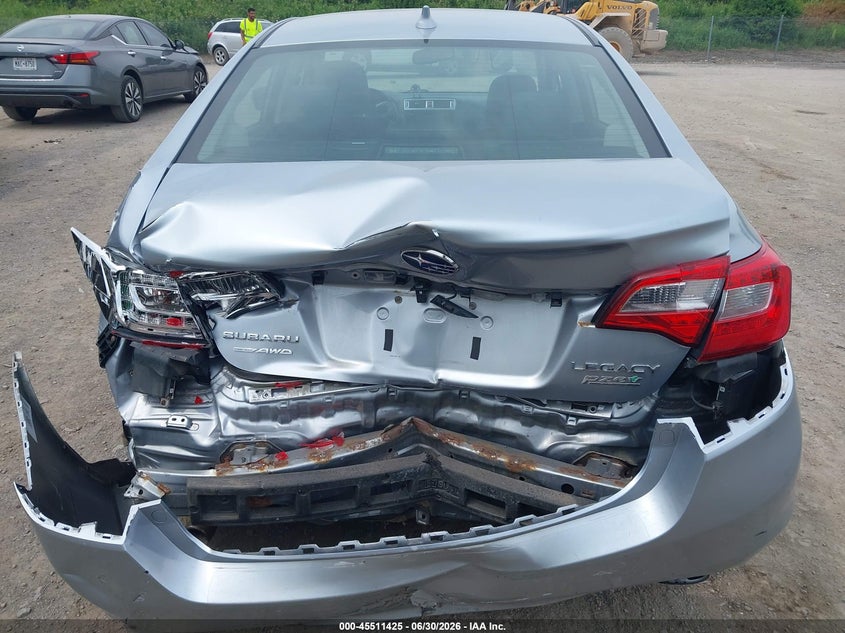 2016 Subaru Legacy 2.5I Limited VIN: 4S3BNAN61G3063436 Lot: 45511425
