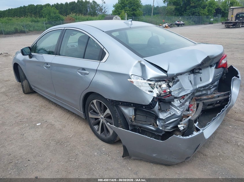 Vin: 4s3bnan61g3063436, lot: 46009641, subaru legacy 2.5i limited 20163