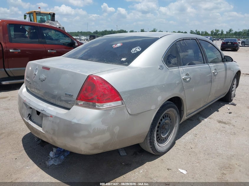 2008 CHEVROLET IMPALA auction photo 4