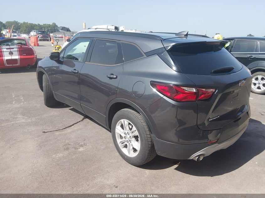 Vin: 3gnkbcrsxms547694, lot: 46009645, chevrolet blazer fwd 2lt 20213