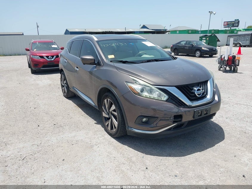 2016 NISSAN MURANO PLATINUM