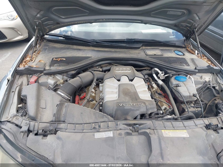 2012 Audi A6 3.0T Premium Plus VIN: WAUGGAFC7CN103633 Lot: 45511444