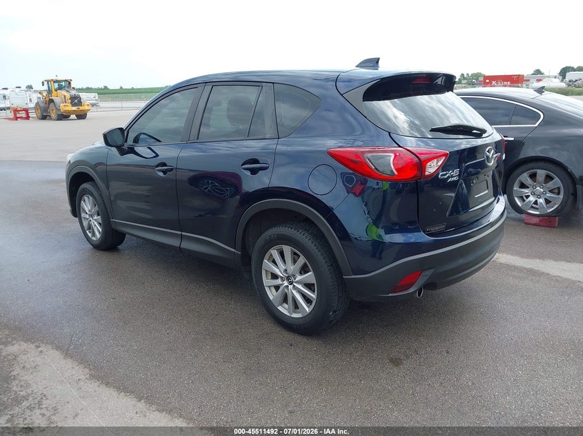 Vin: jm3ke4by3f0484881, lot: 46009708, mazda cx-5 sport 20153
