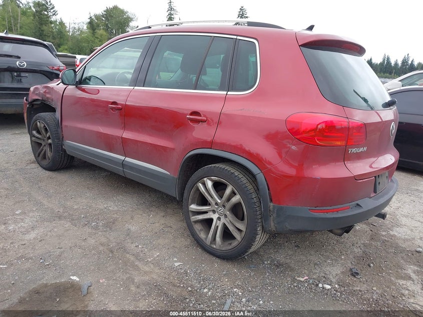 2012 VOLKSWAGEN TIGUAN auction photo 3