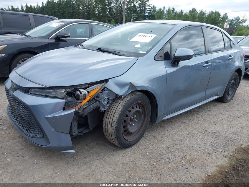 2020 TOYOTA COROLLA auction photo 2