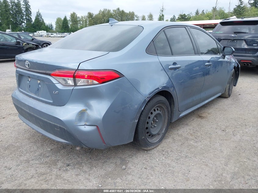 2020 TOYOTA COROLLA auction photo 4