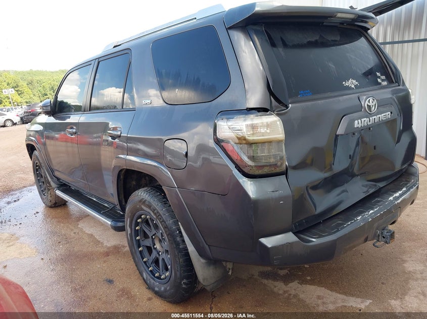 Vin: jtezu5jr1g5142453, lot: 46009770, toyota 4runner sr5 20163