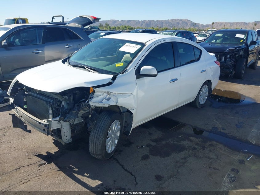 Vin: 3n1cn7ap5el873050, lot: 46009785, nissan versa 1.6 sv 20142