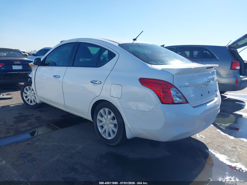 Vin: 3n1cn7ap5el873050, lot: 46009785, nissan versa 1.6 sv 20143