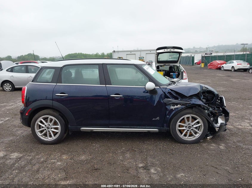 2016 Mini Countryman Cooper S VIN: WMWZC5C53GWP49964 Lot: 45511591