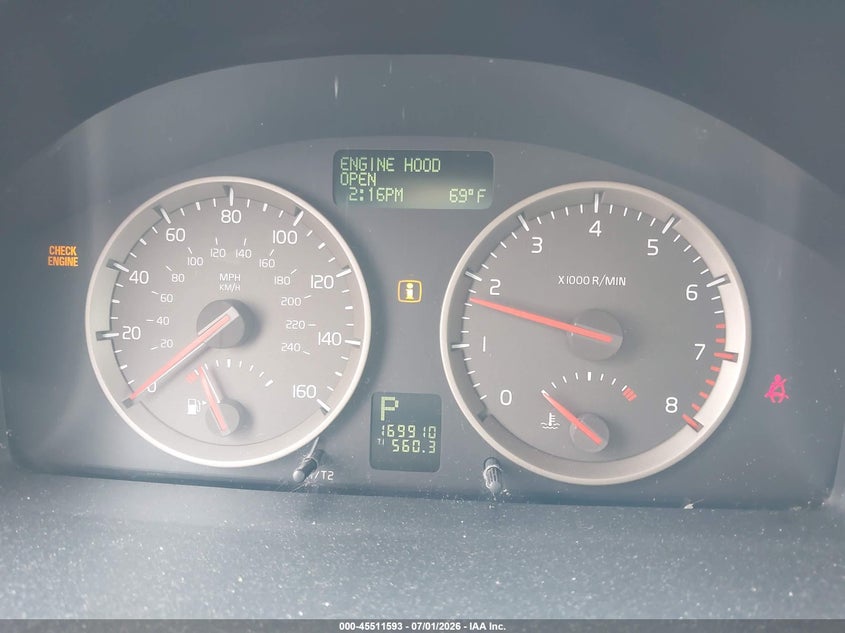 2007 Volvo V50 2.4I VIN: YV1MW390172283151 Lot: 45511593