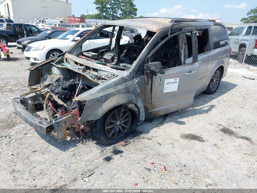 Vin: 2c4rdgcg1hr716761, lot: 46009874, dodge grand caravan sxt 20172