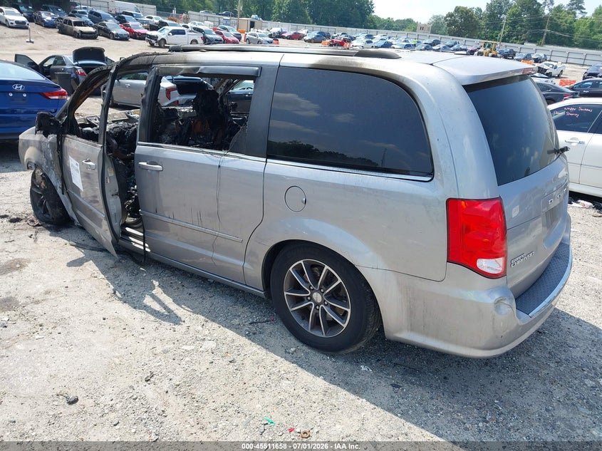 Vin: 2c4rdgcg1hr716761, lot: 46009874, dodge grand caravan sxt 20173