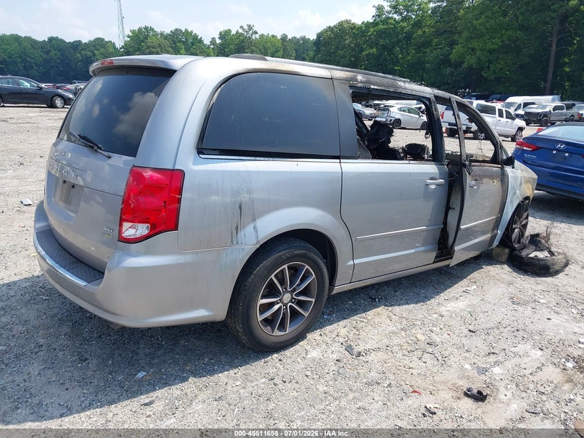 Vin: 2c4rdgcg1hr716761, lot: 46009874, dodge grand caravan sxt 20174
