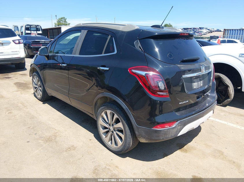 Vin: kl4cjasb5hb192914, lot: 46009878, buick encore preferred 20173